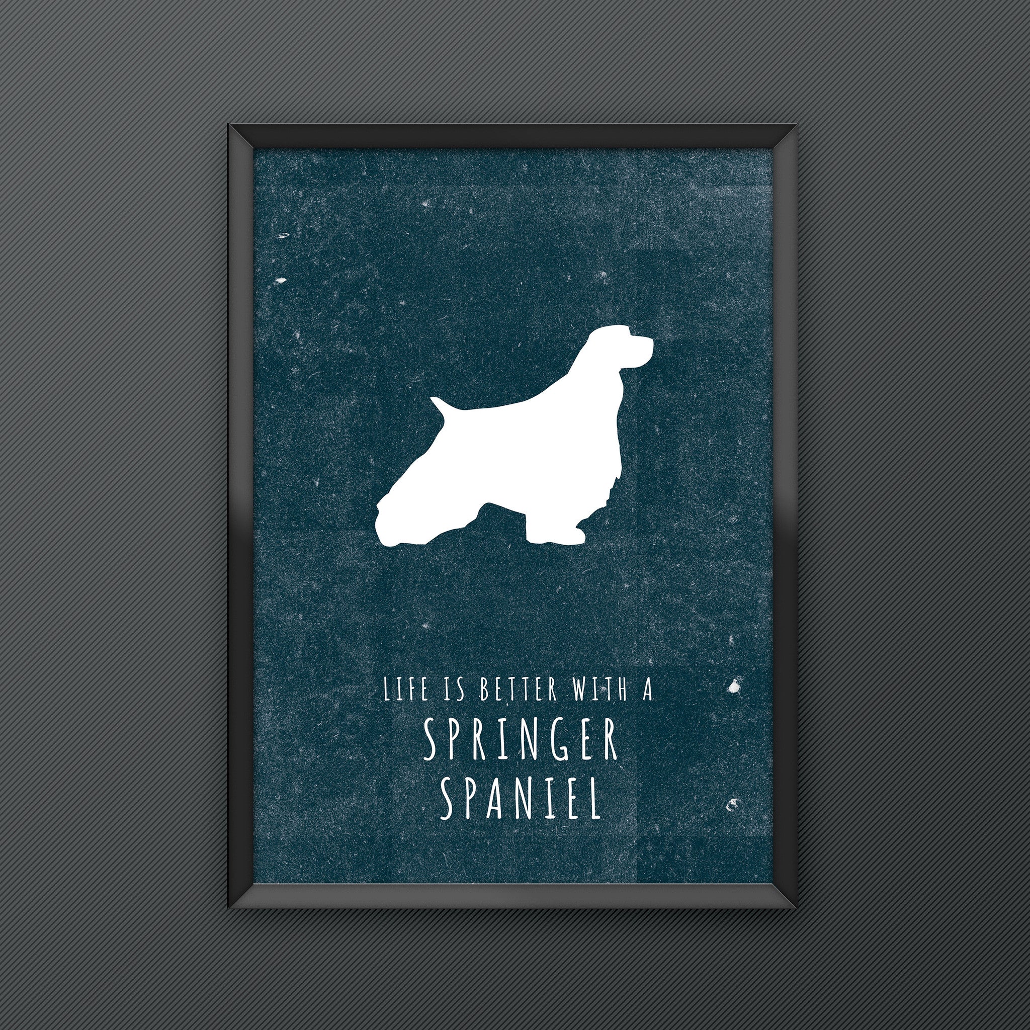 Springer Spaniel Dog Print