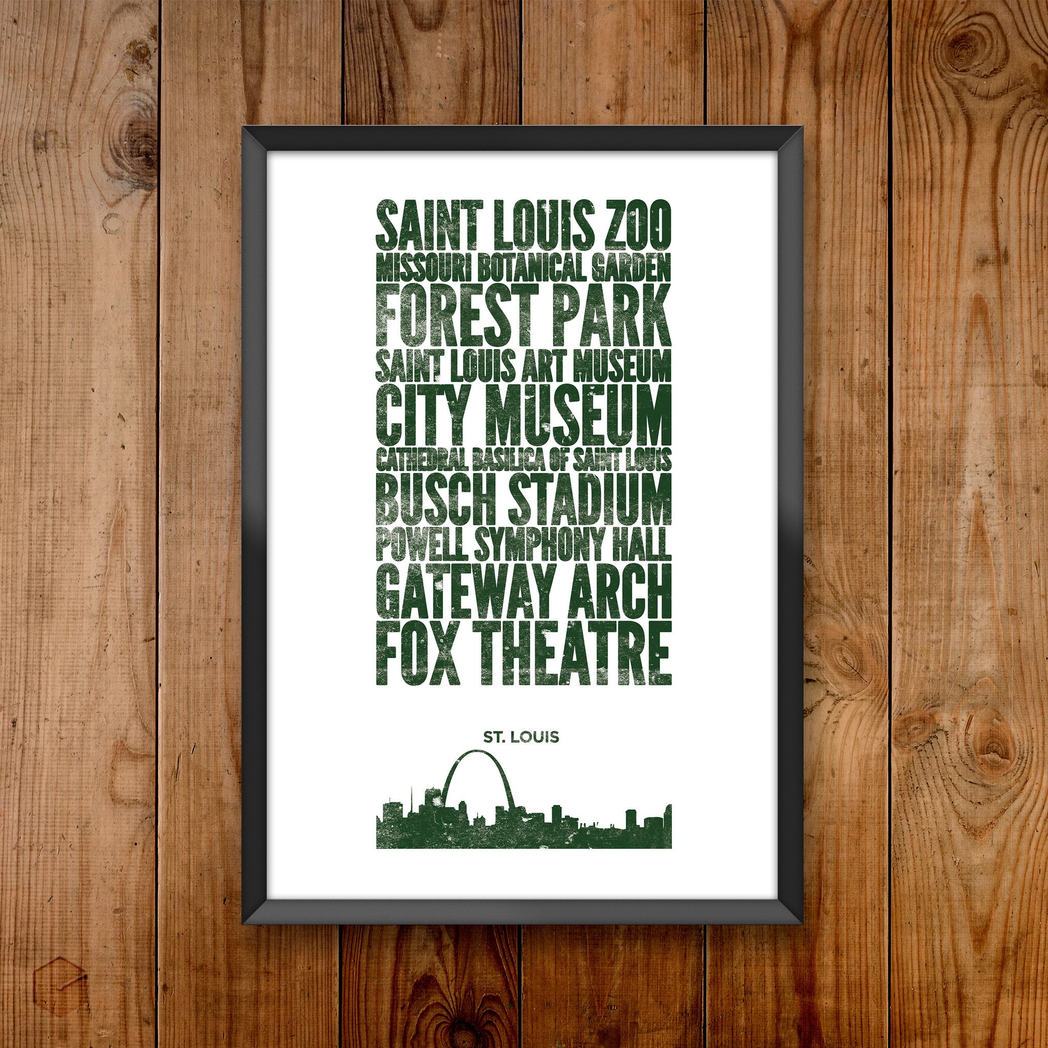 St Louis City Print