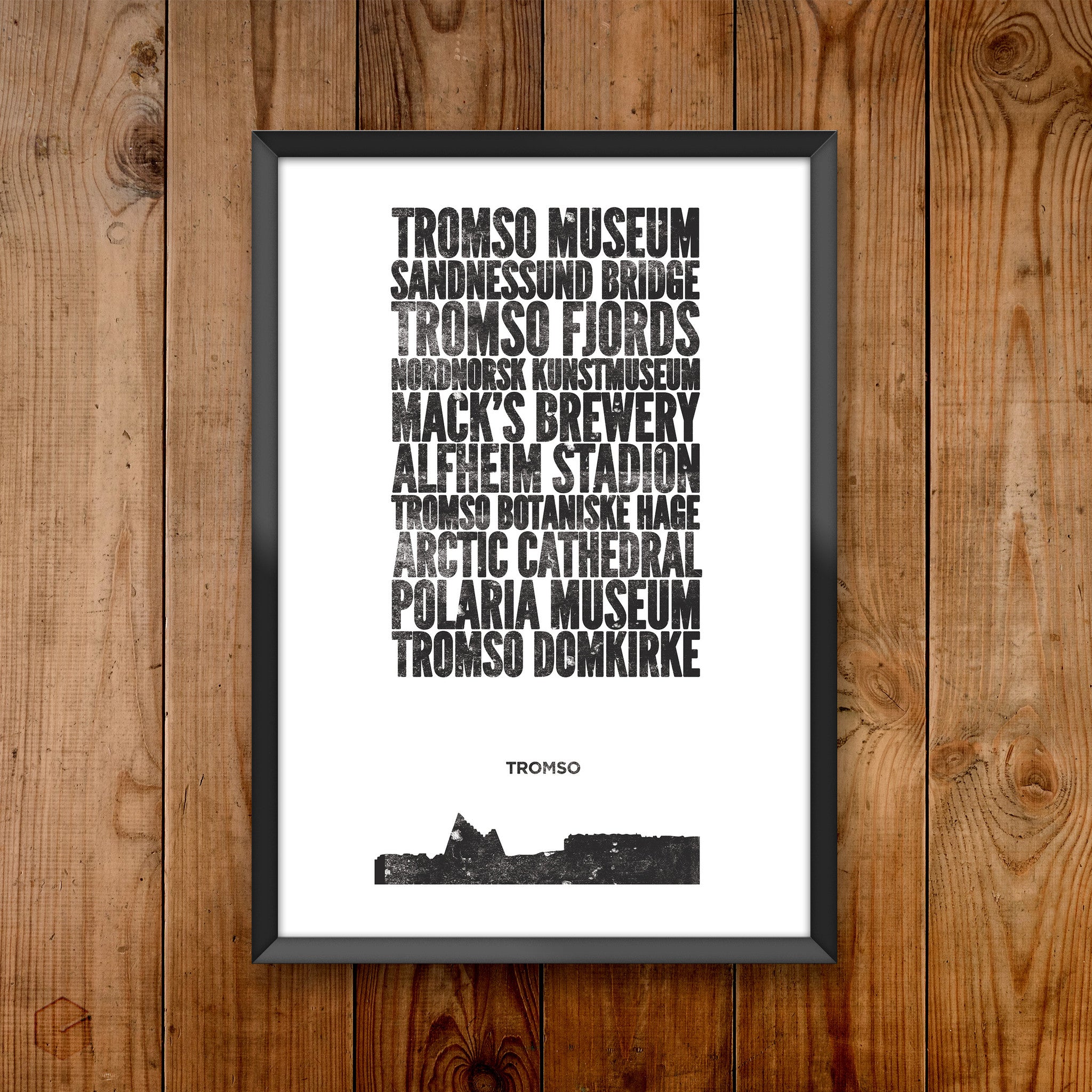 Tromso City Print