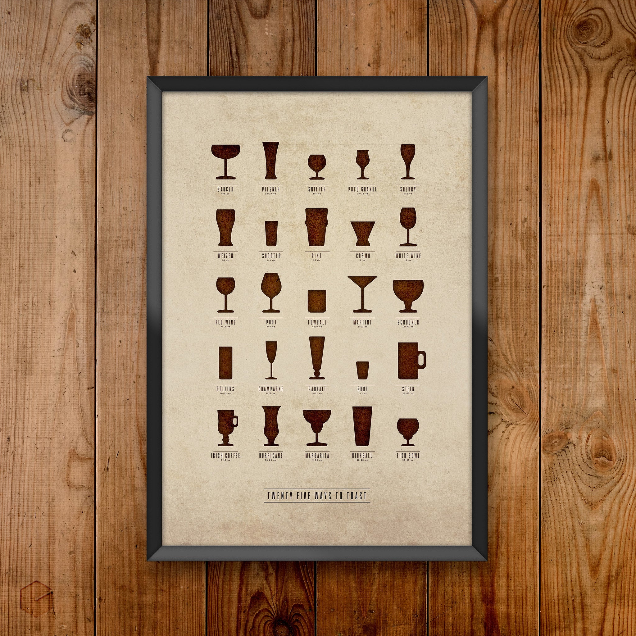 Twenty Five Ways to Toast