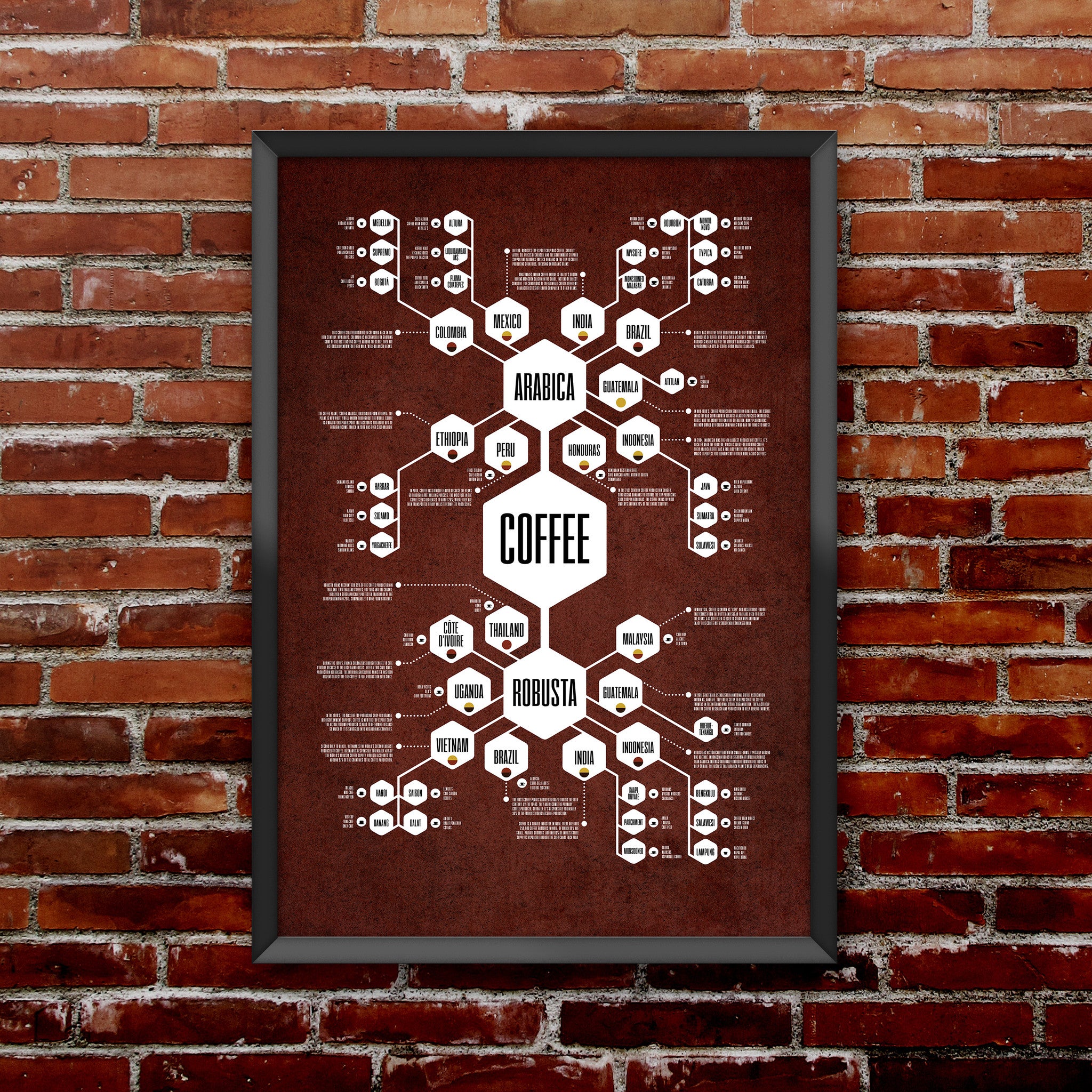 Coffee Diagram Print