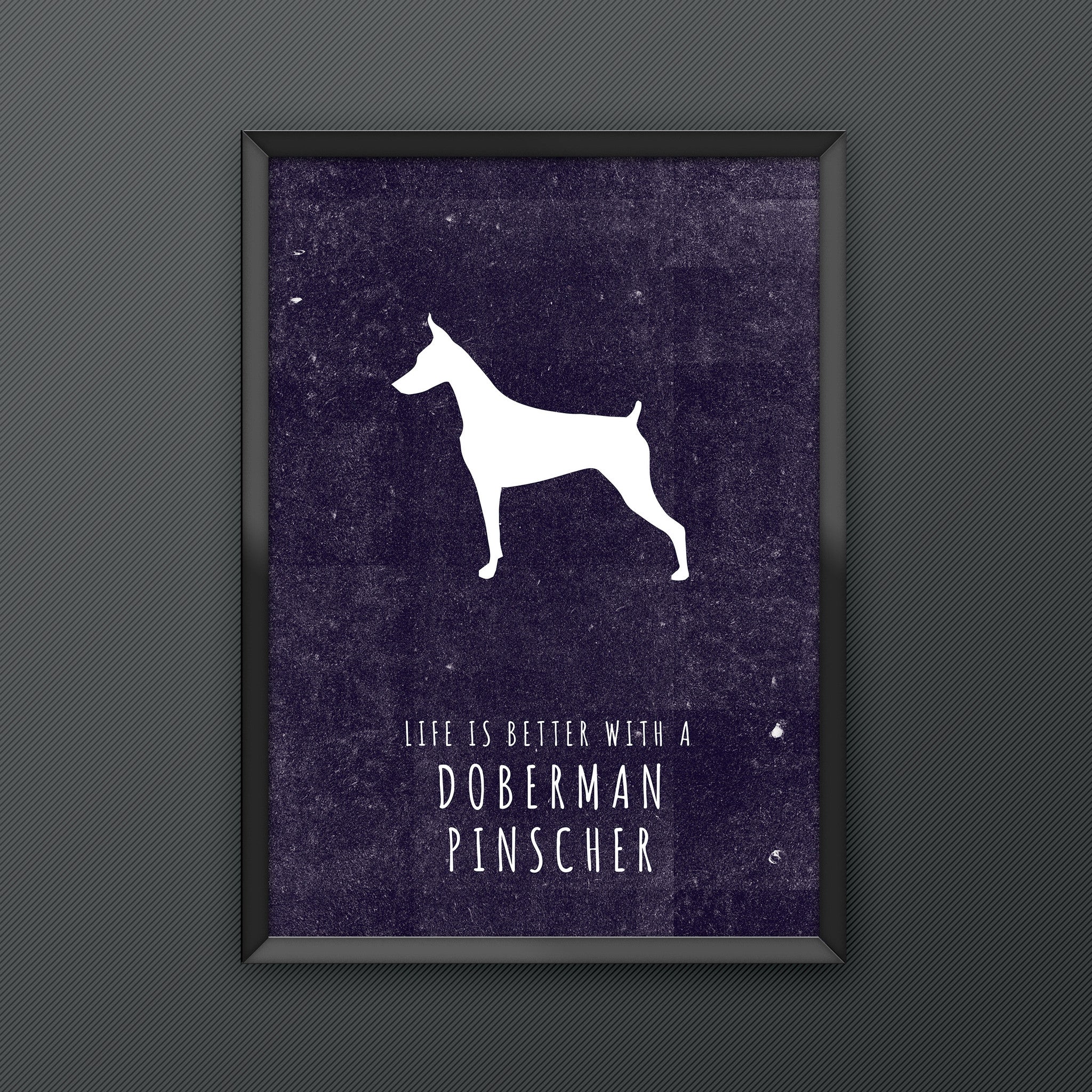 Doberman Pinscher Dog Print