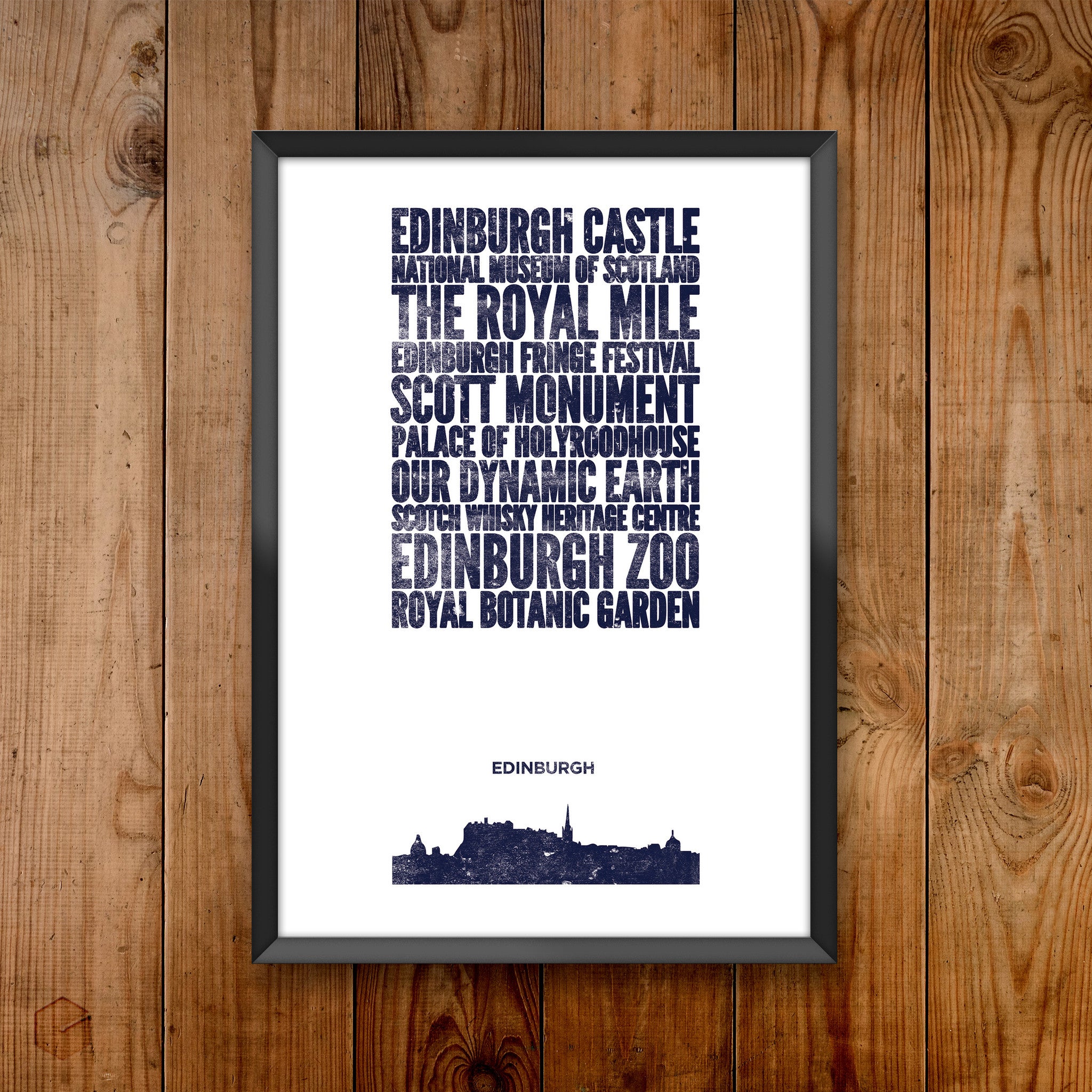 Edinburgh City Print