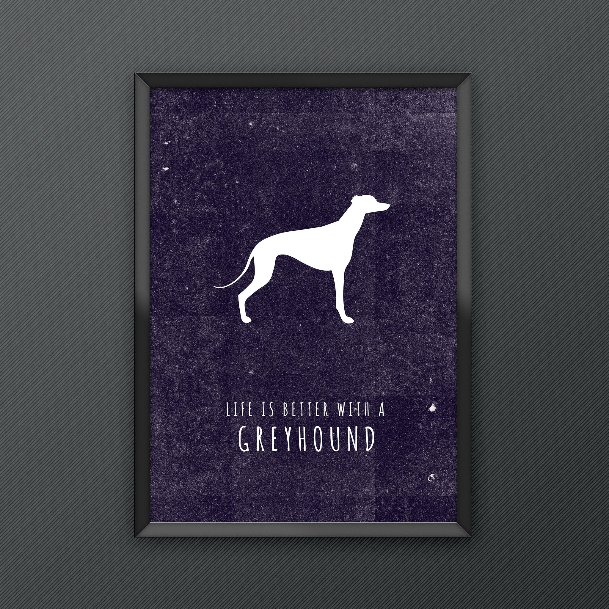 Greyhound Dog Print