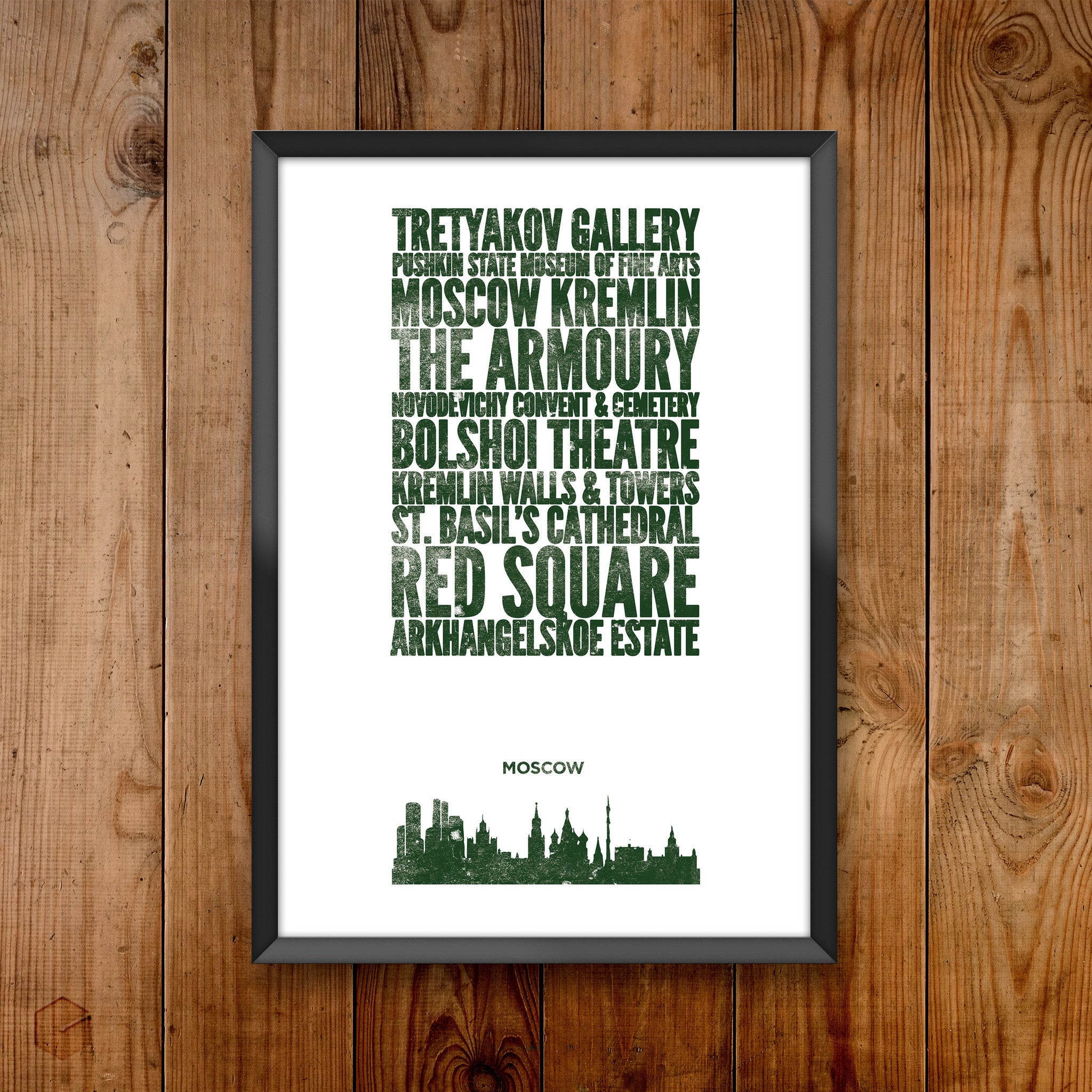 Moscow City Print