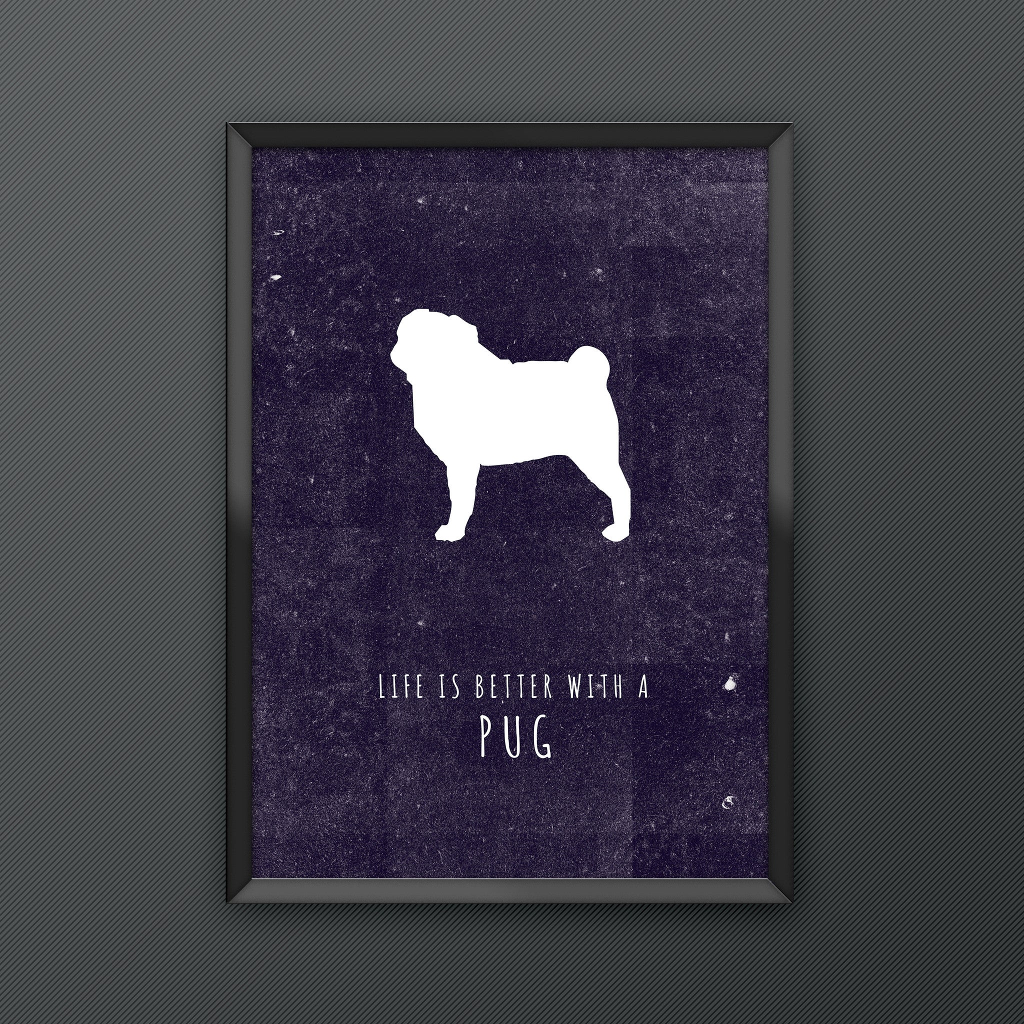 Pug Dog Print