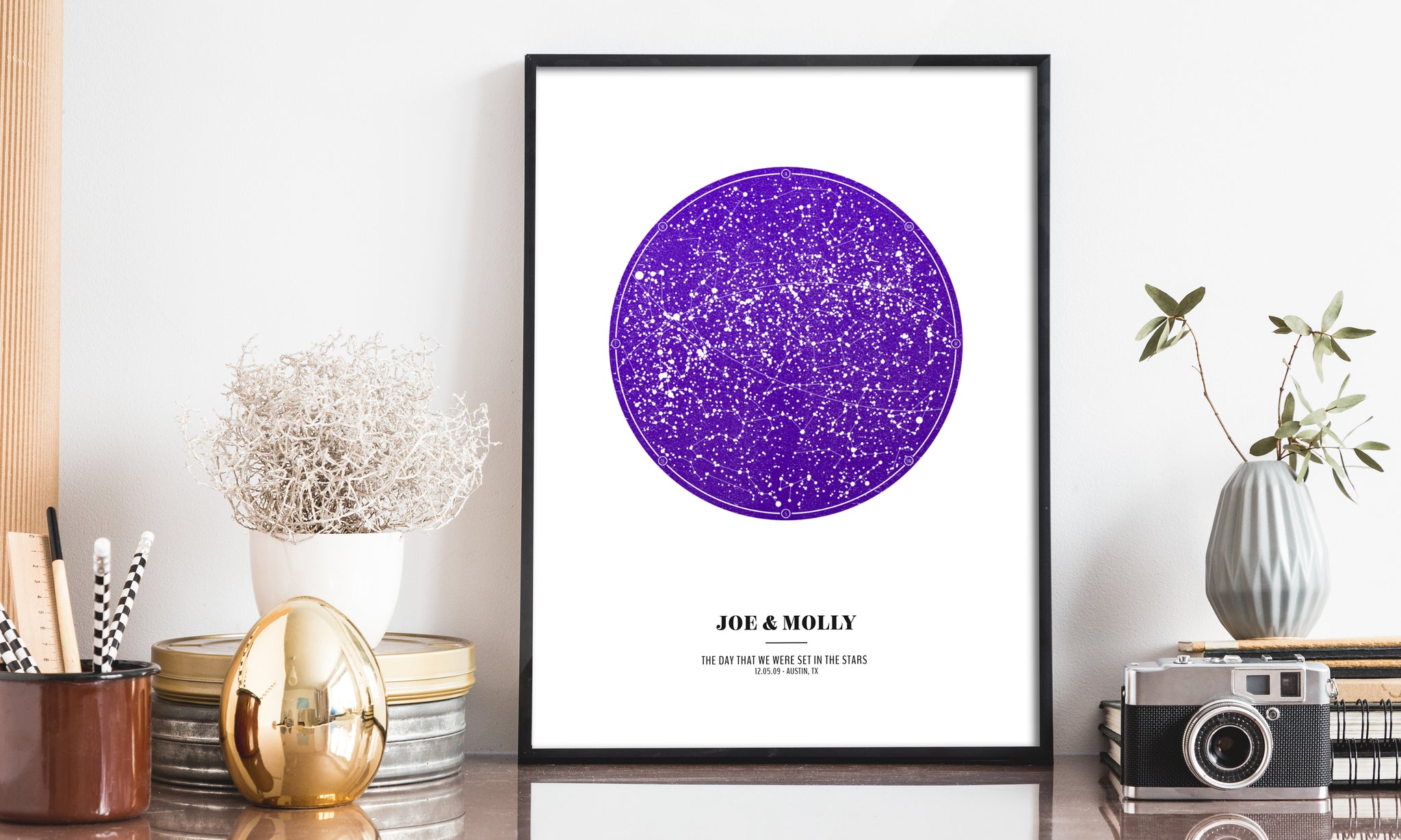 Personalized Star Map - Official Custom Star Print