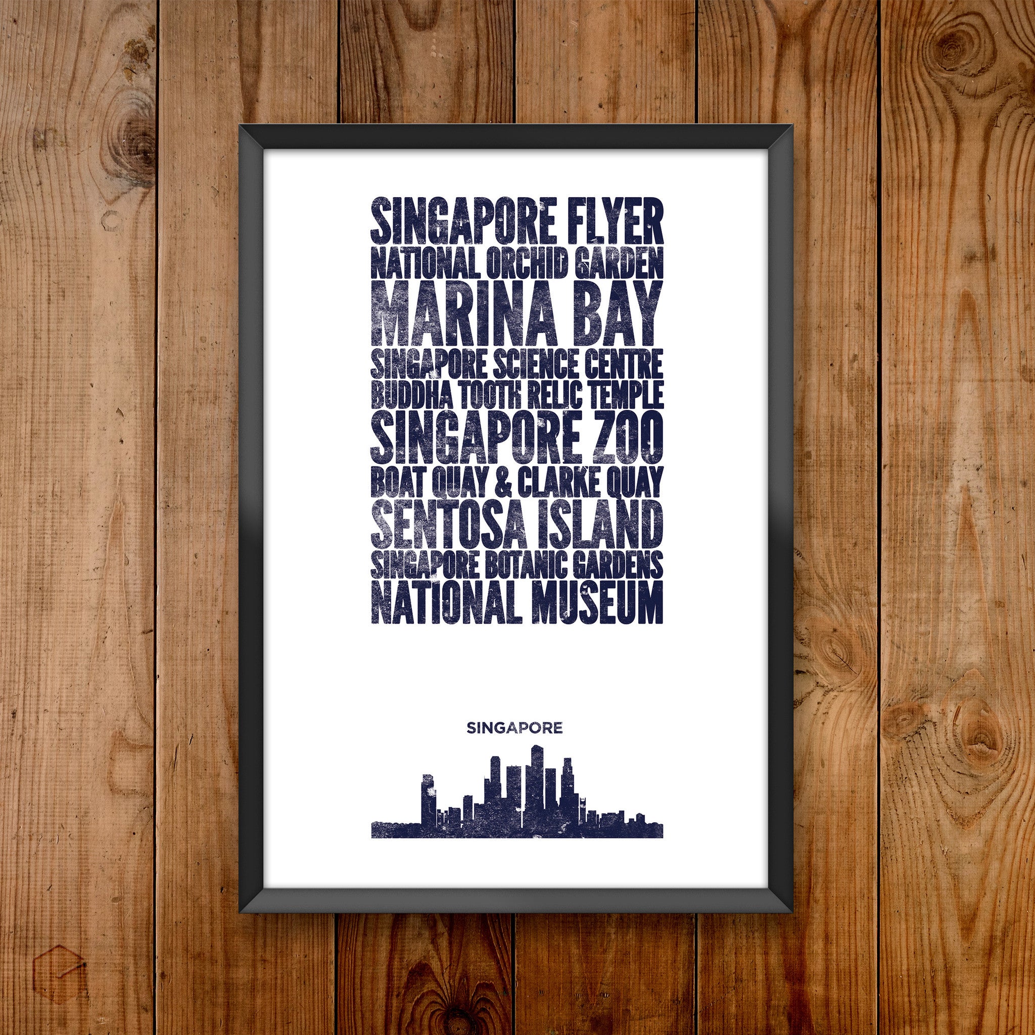 Singapore City Print