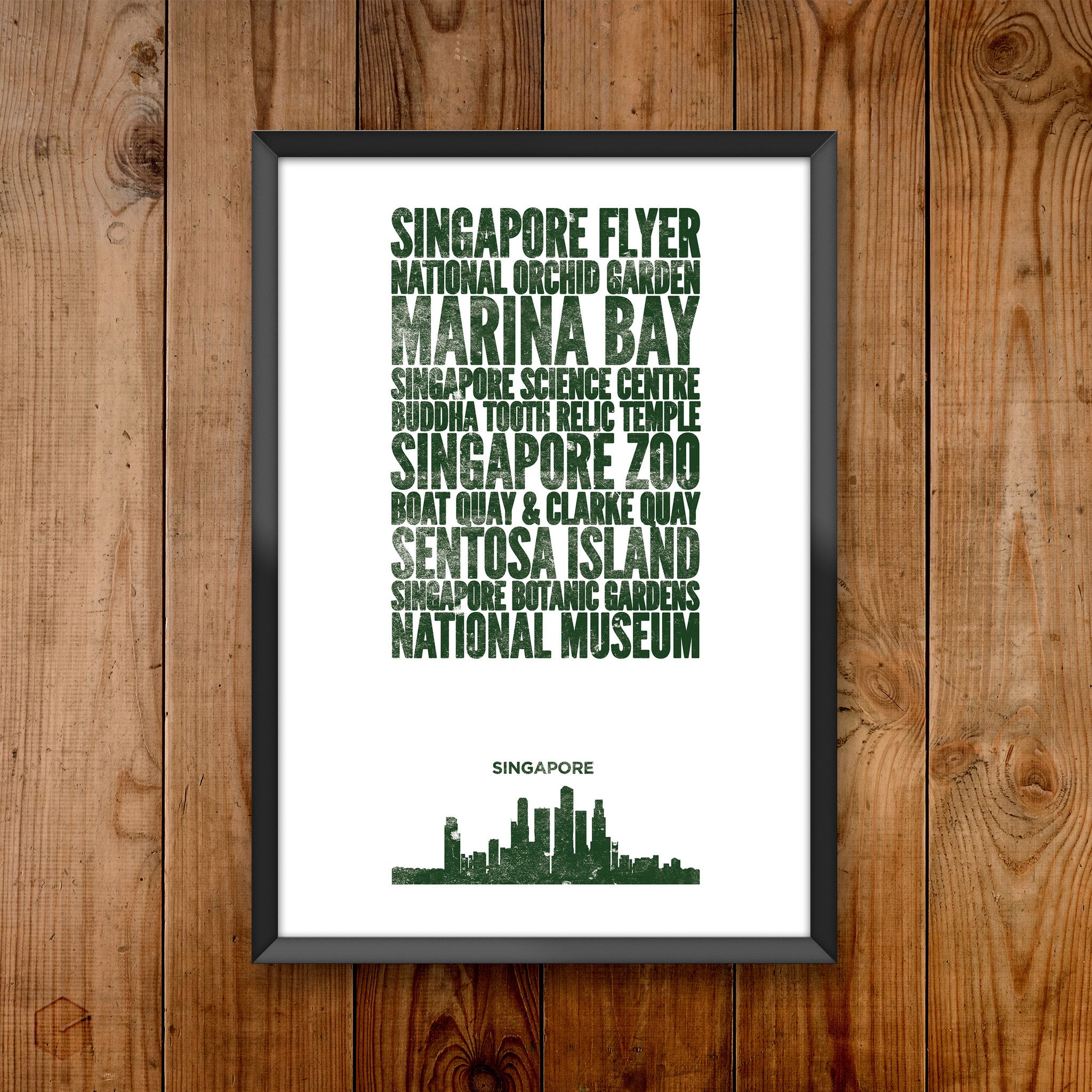 Singapore City Print