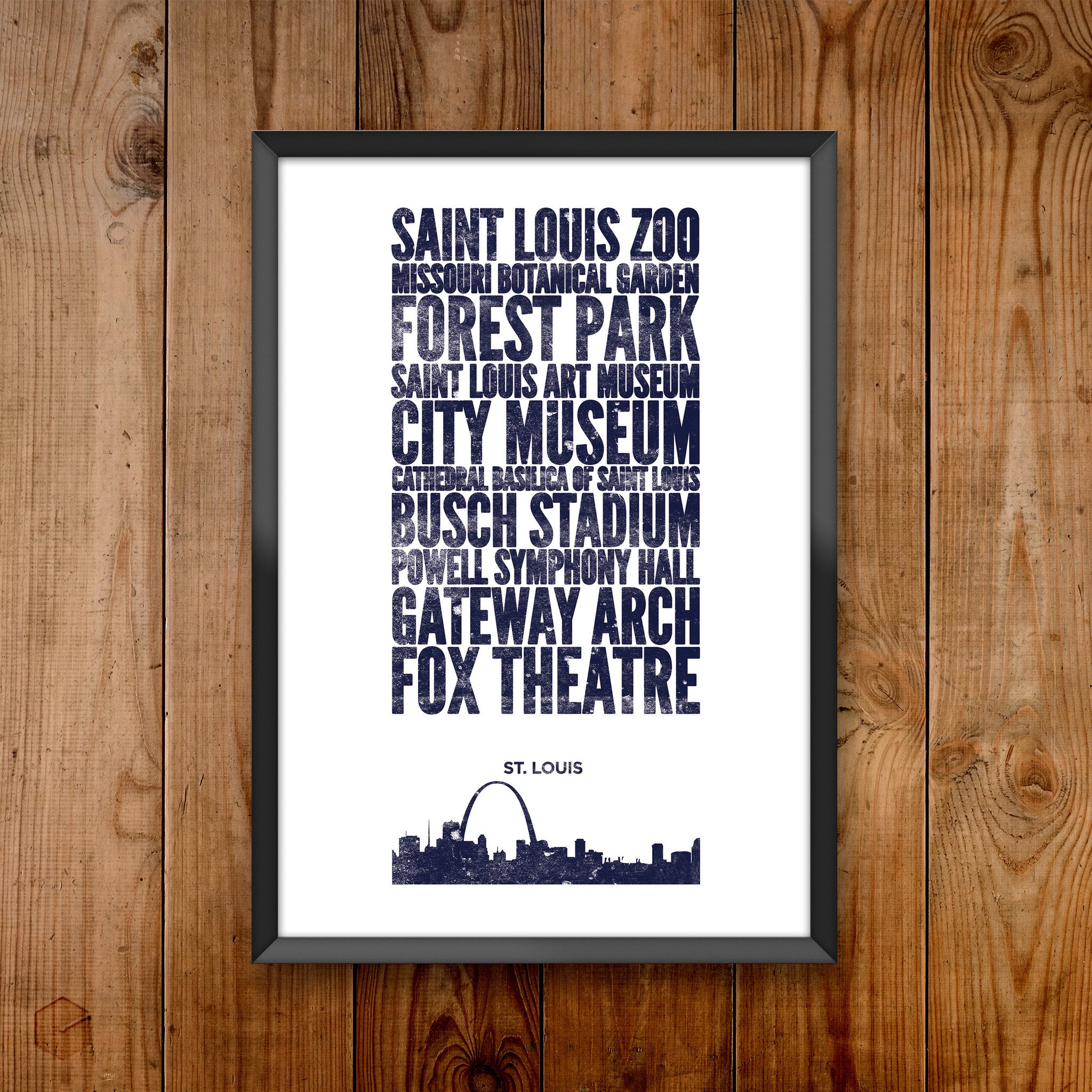 St Louis City Print