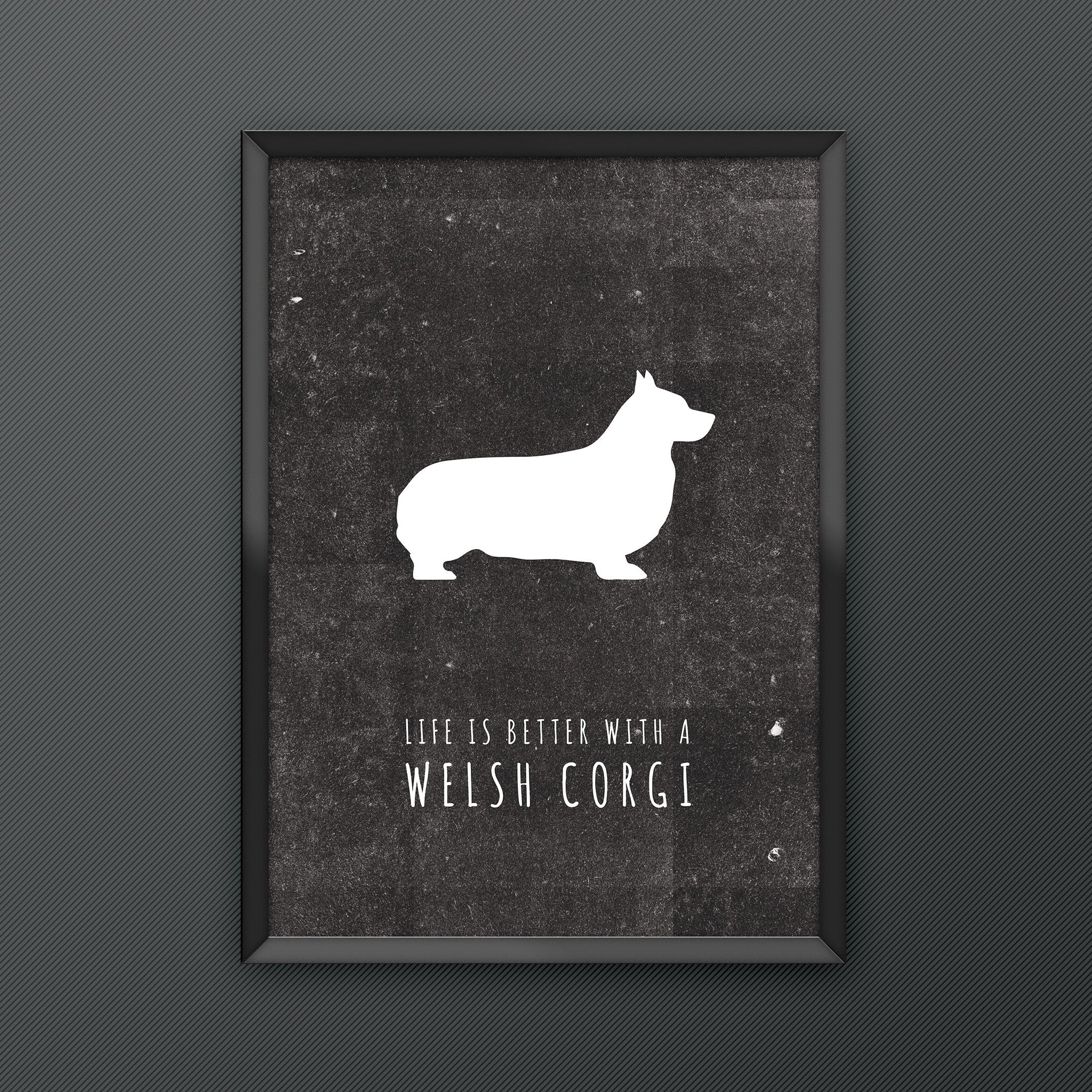 Welsh Corgi Dog Print