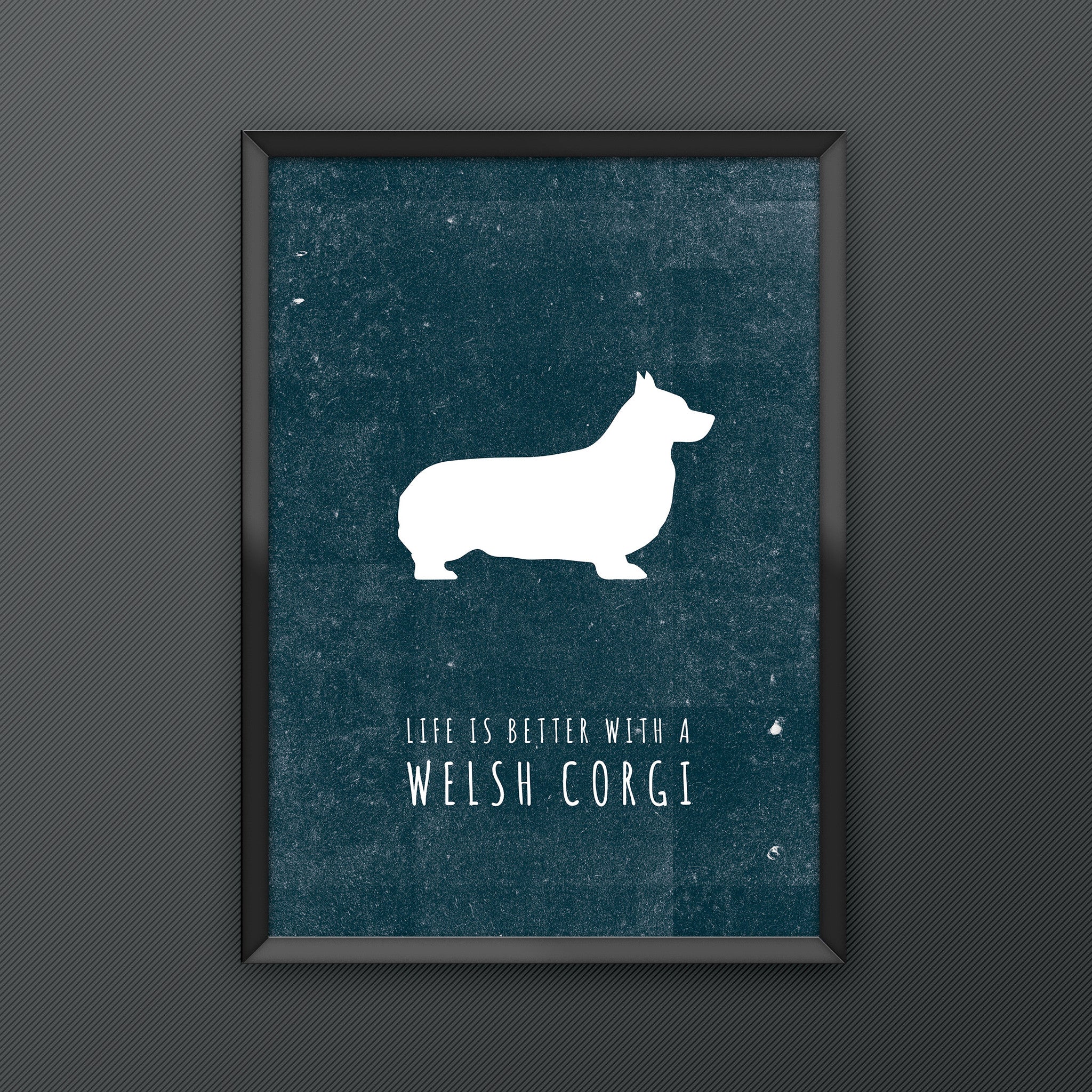 Welsh Corgi Dog Print